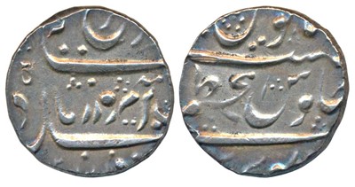 Lot 20 - Mughals, Farrukhsiyar (AH 1124-1131; 1713-1719 AD), Silver Rupee