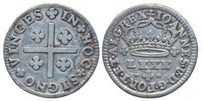 Lot 187 - Foreign Coins, Portugal, John V, Silver 80 Reis, 3.09g