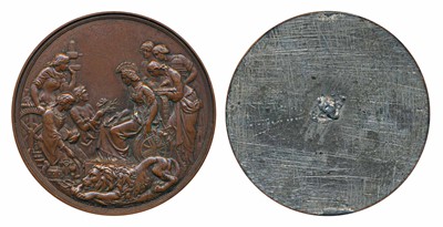 Lot 197 - Medals, International Exhibition Medal 1862, London, Britannia seated, attended by other allegorical figures