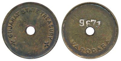 Lot 246 - Tokens and Badges, Treasury Token, Copper