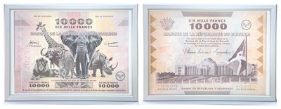 Lot 261 - Paper Money, Burundi, 10, 000 Francs