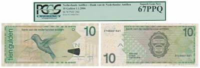 Lot 282 - Paper Money, Netherlands, 10 Gulden, 2006 (Pick 28d).